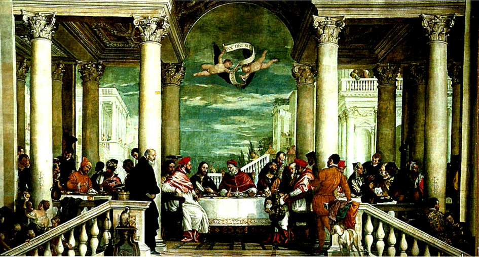 Paolo  Veronese feast of st. gregory the great